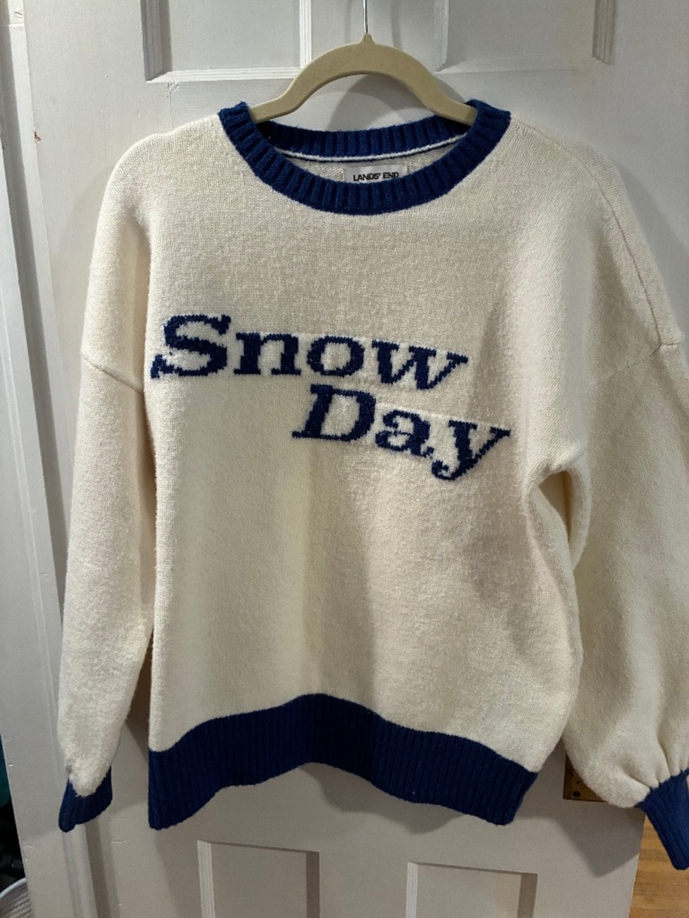 Lands' End Snow Day Sweater